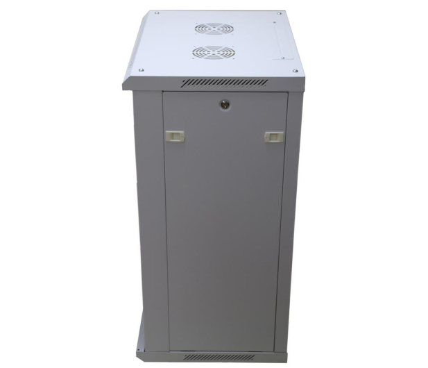 Extralink Szafa rack 18U 600x450mm szara wisząca EX.14374 - 489489 - zdjęcie 2
